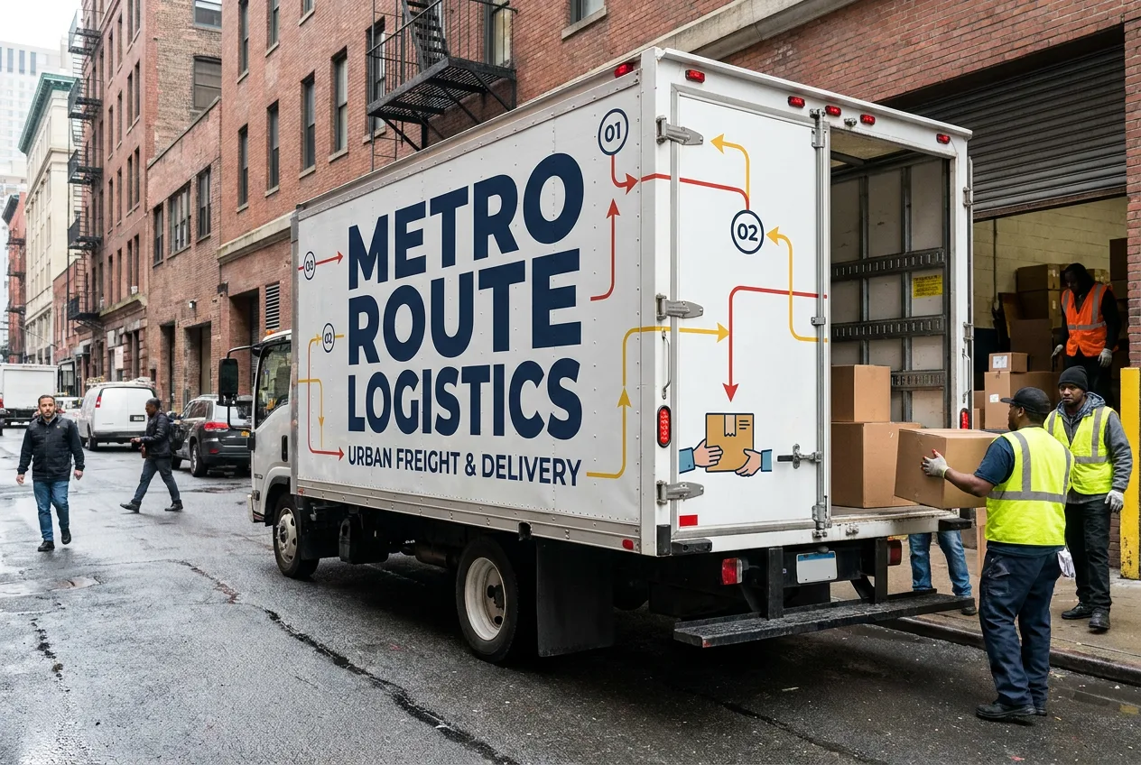 16ft box truck — full wrap — delivery