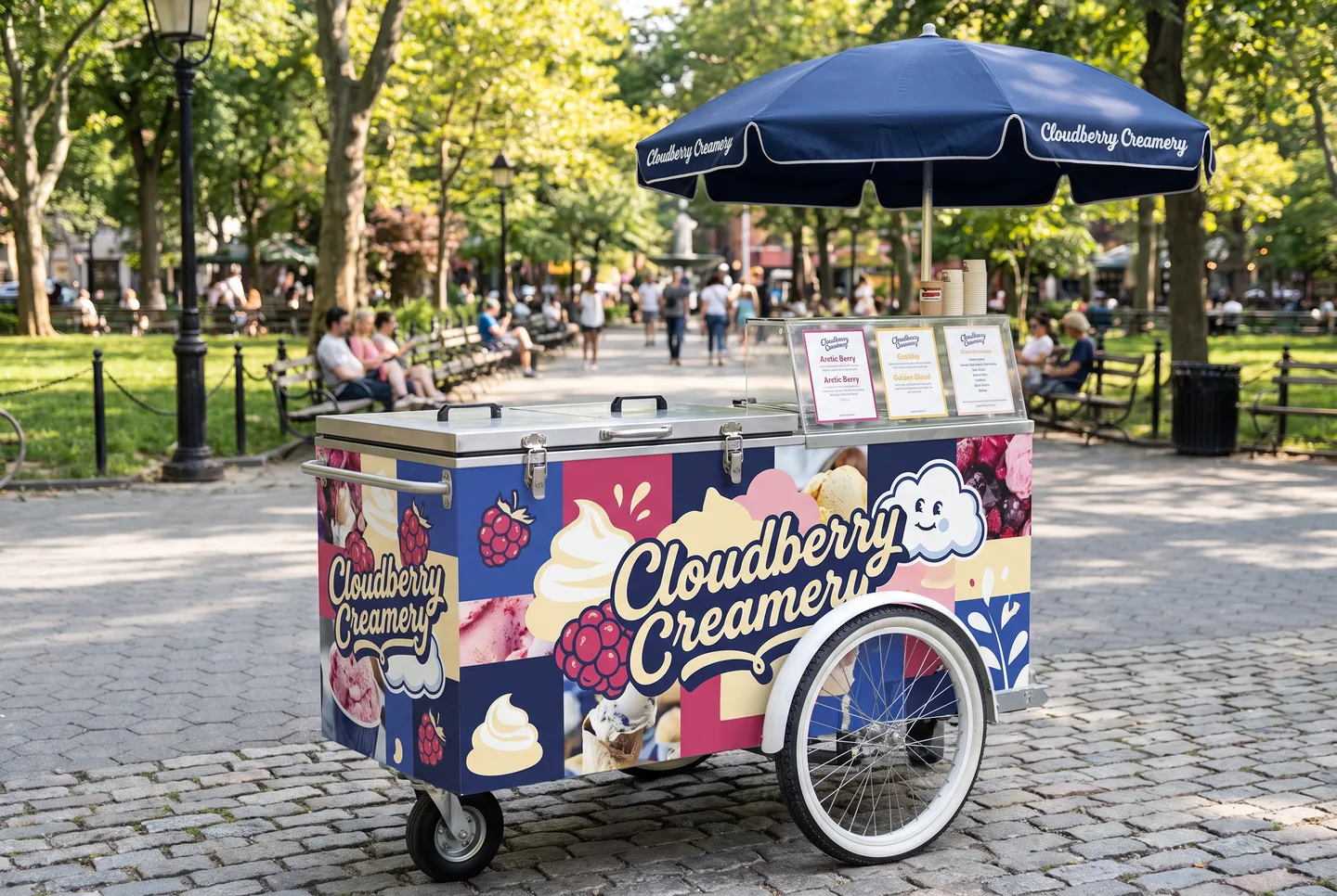 Ice Cream / Dessert Pushcart