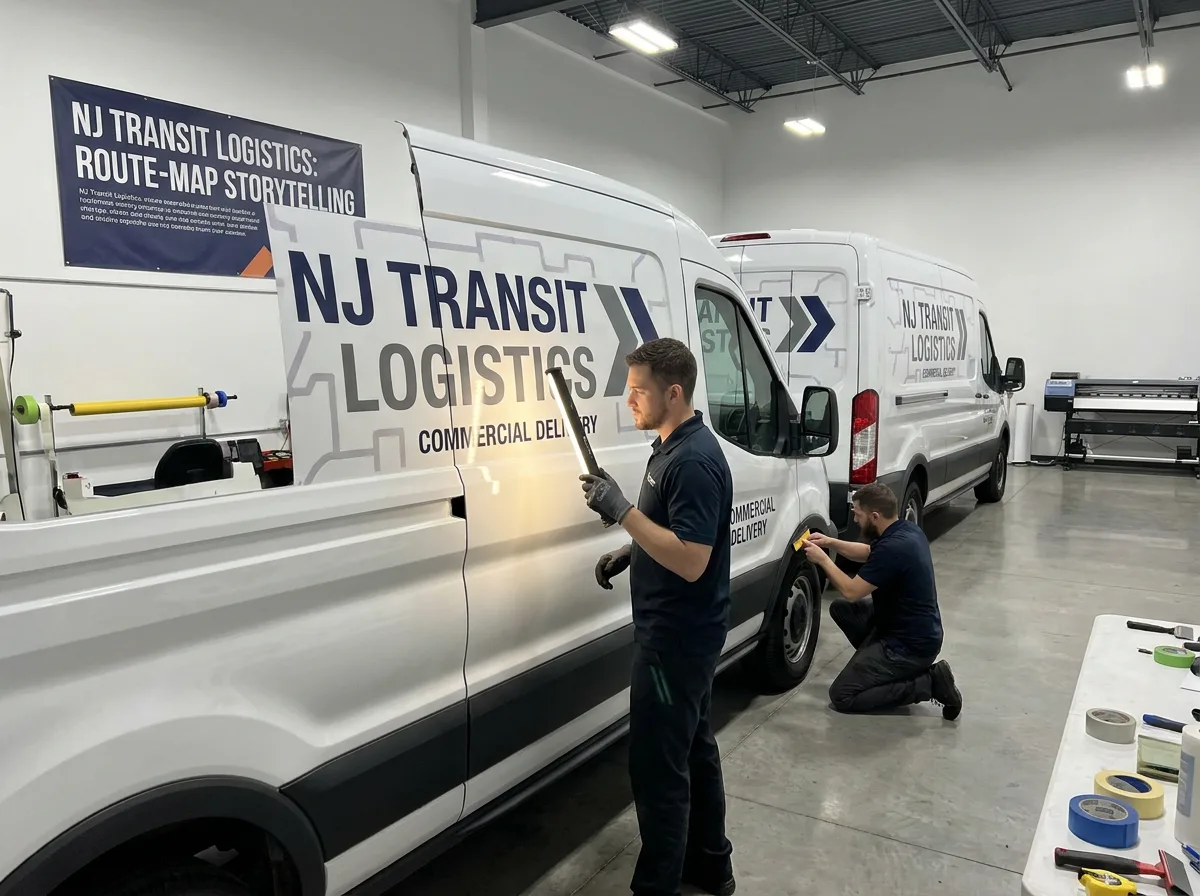 Vehicle wrap preparation and installation workflow