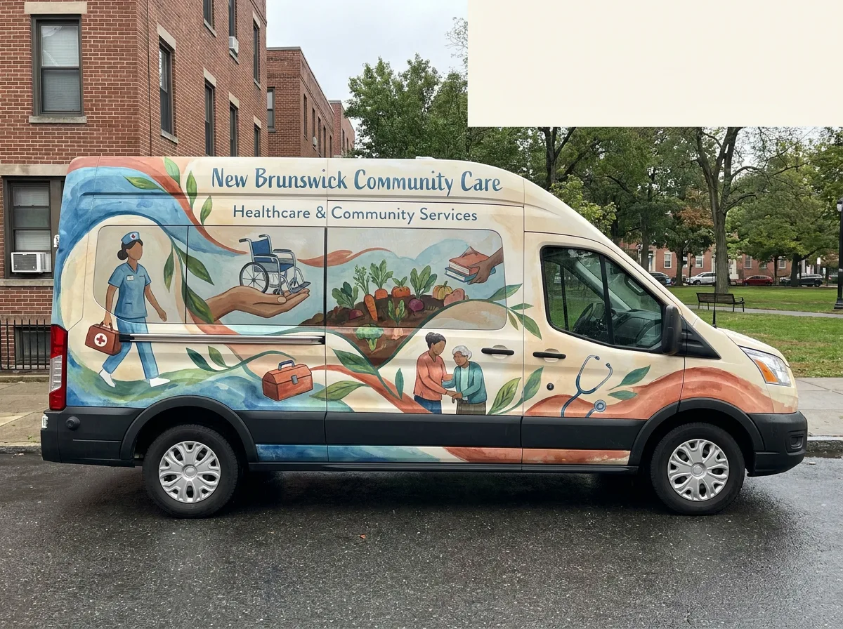 Education & Institutions fleet working in New Brunswick