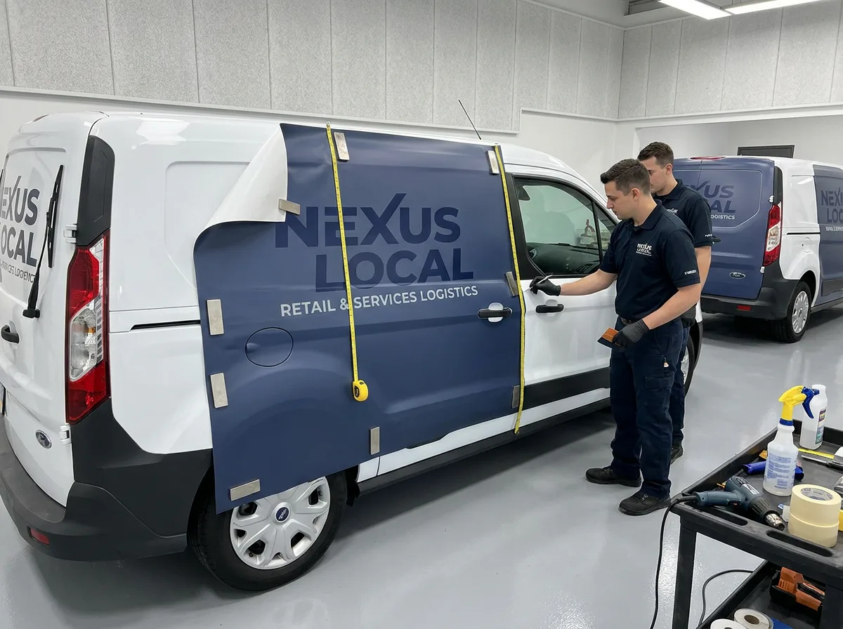 Vehicle wrap preparation and installation workflow