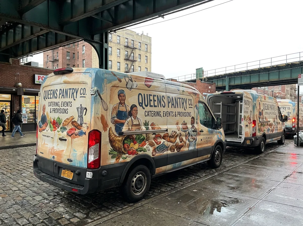 Delivery & Logistics fleet working in Queens