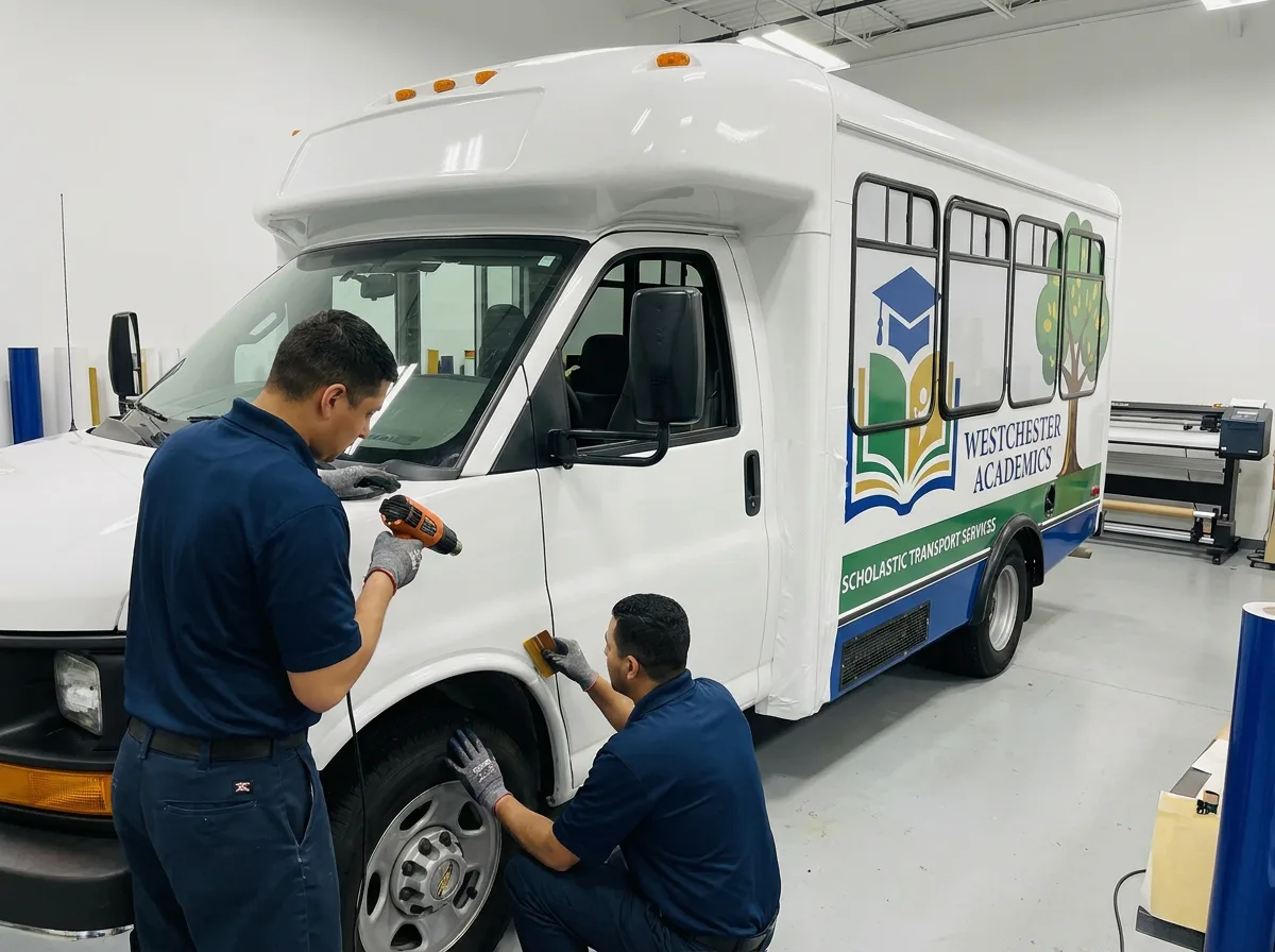 Vehicle wrap preparation and installation workflow