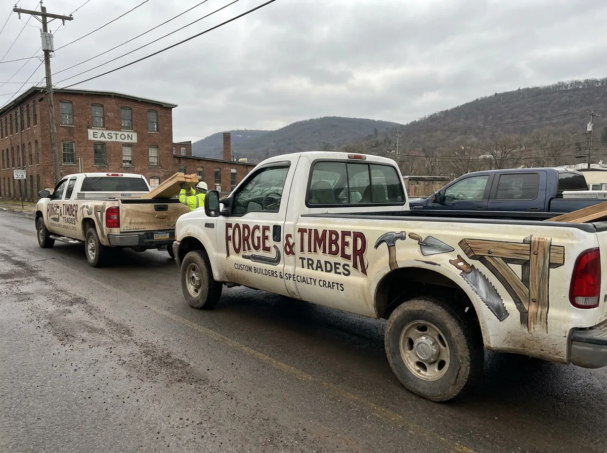 Manufacturing & Industrial Services fleet working in Easton