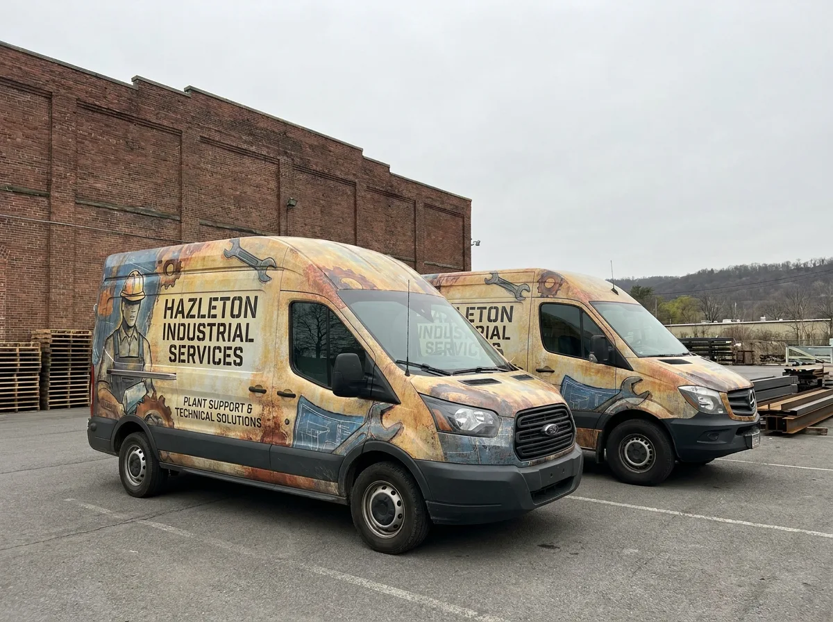 Delivery & Logistics fleet working in Hazleton