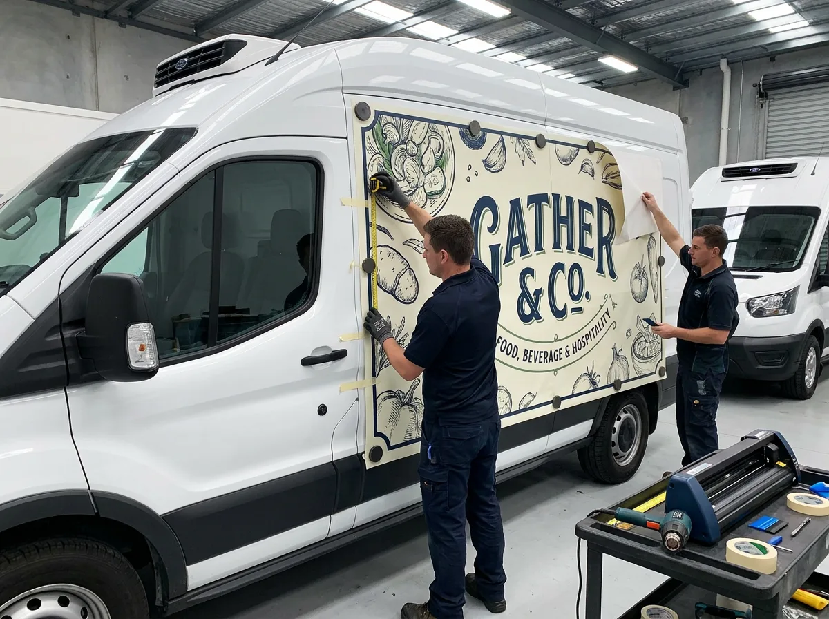 Vehicle wrap preparation and installation workflow