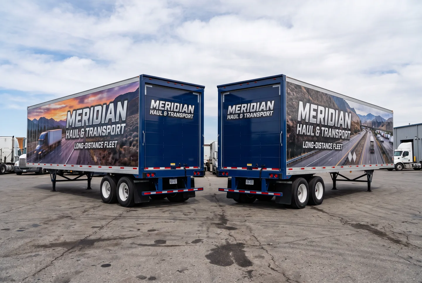 48ft & 28ft Pup Trailers