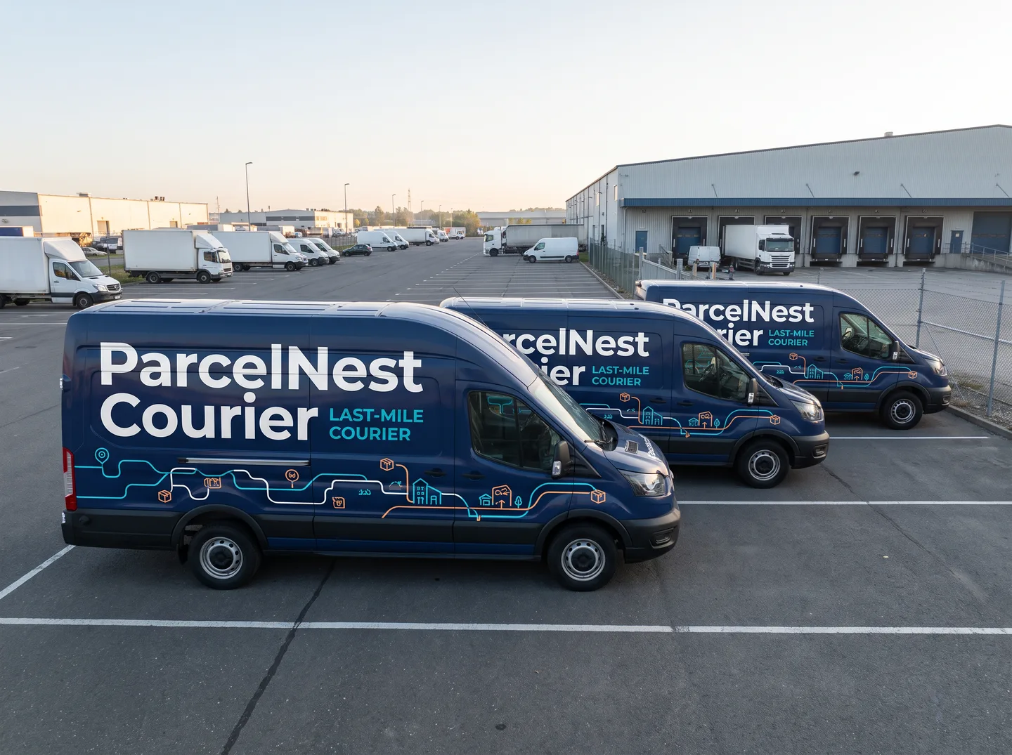 ProMaster delivery fleet wrap concept