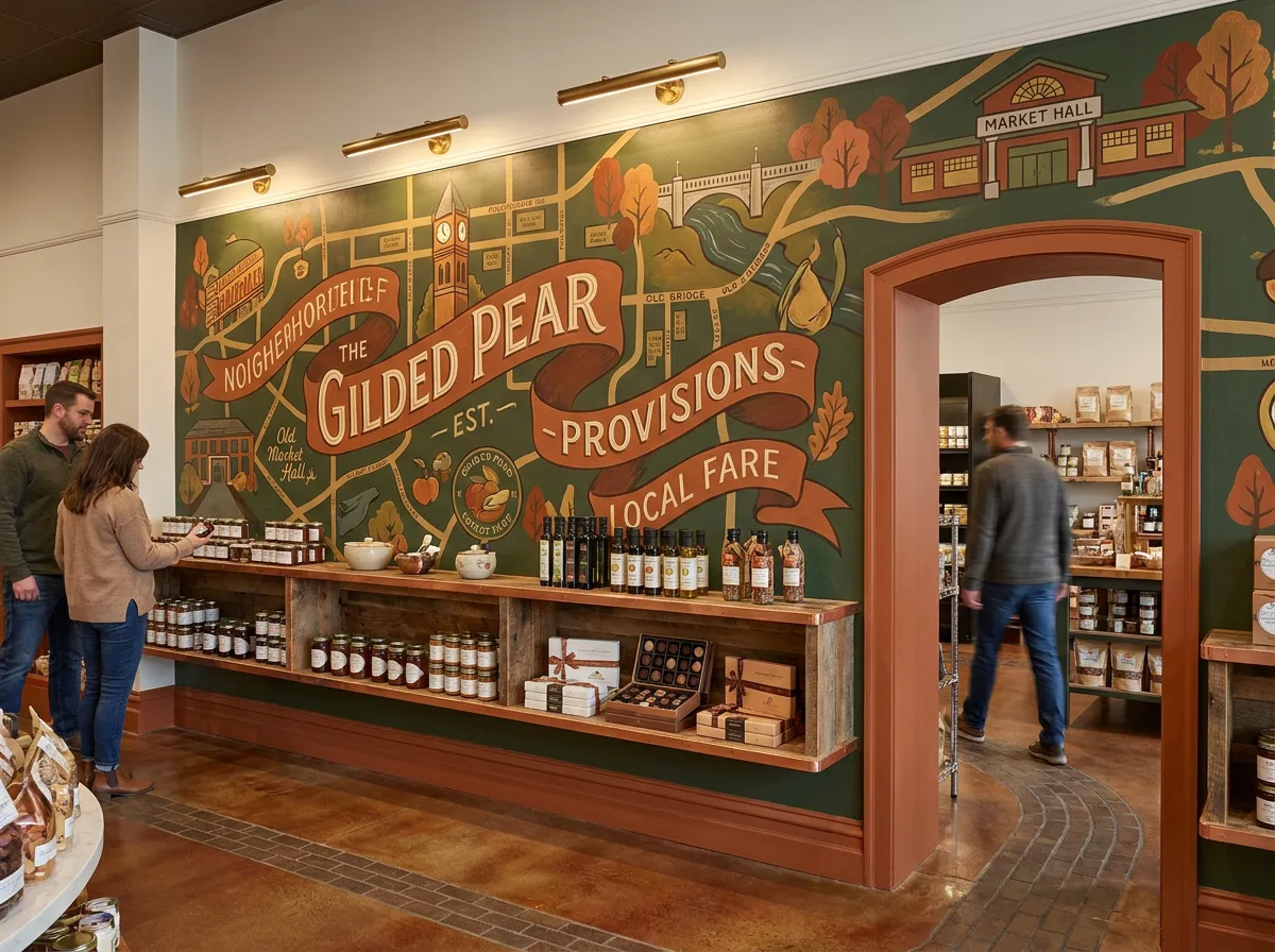 Retail Feature Walls