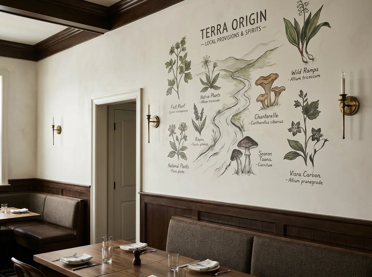 Restaurant and Hospitality Murals